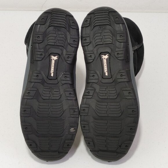 Columbia Bangor Slip Omni-Heat Winter Boot In Black Nubuck And Suede Leather... - Picture 9 of 11